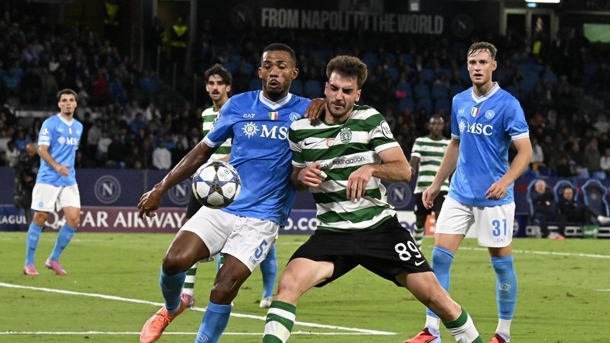 Juan Jesus, a la izquierda