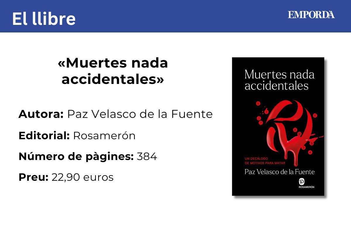 'Muertes nada accidentales', de Paz Velasco.