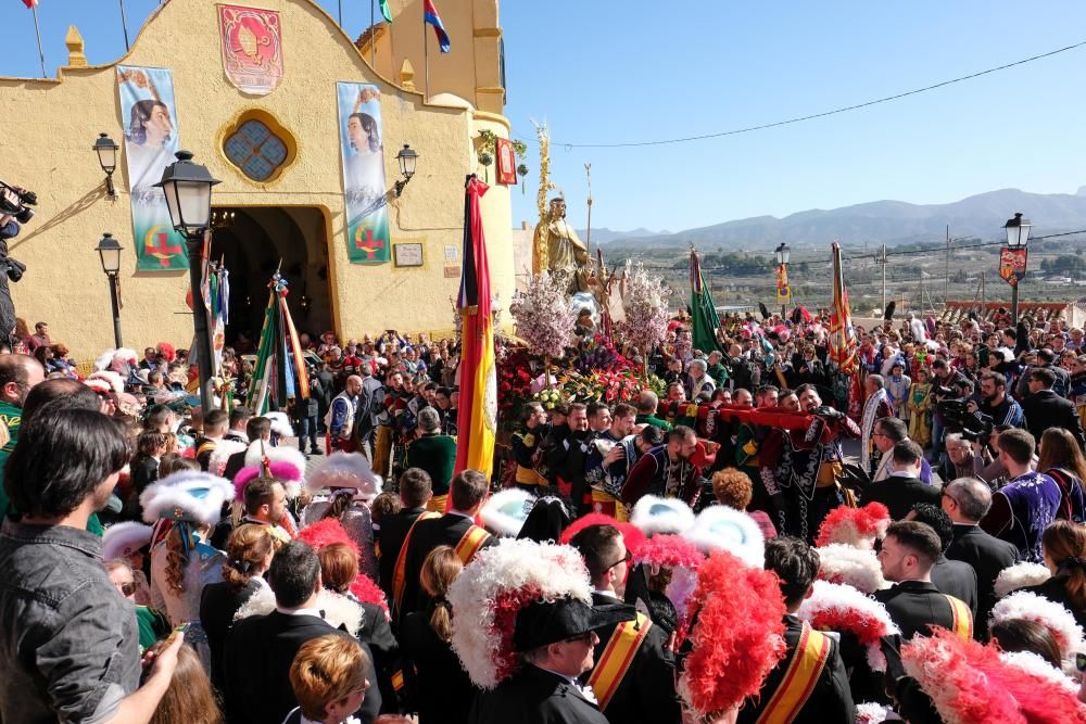 El patrón de Sax regresa a su ermita