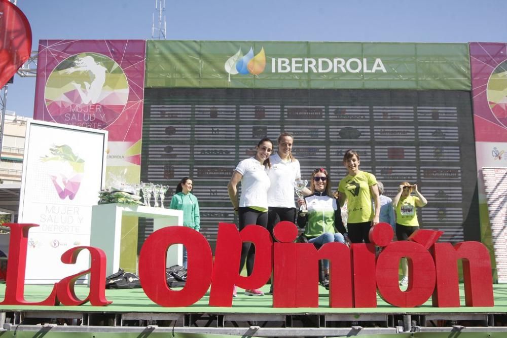 Entrega de premios III Carrera de la Mujer