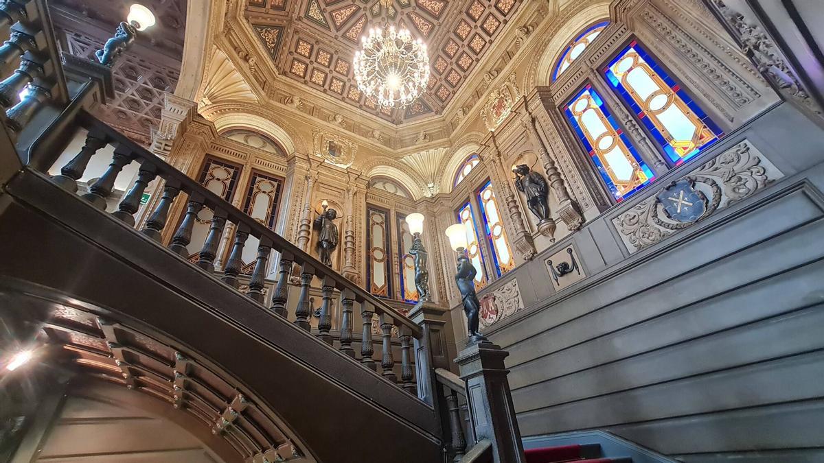 Interior del antiguo Palacio Provincial