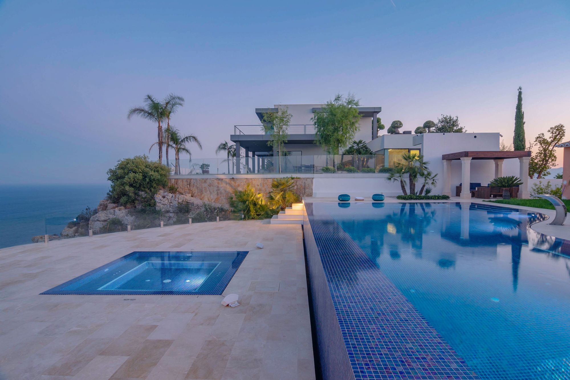 Una piscina de Xàbia, premiada por su diseño