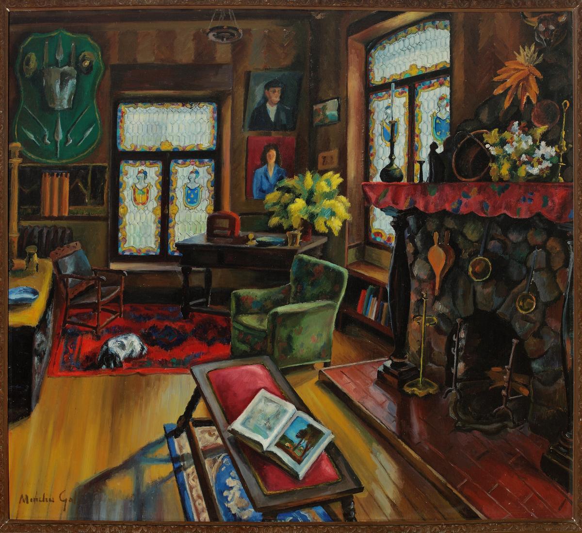 'Interior' (1935), de Menchu Gal.