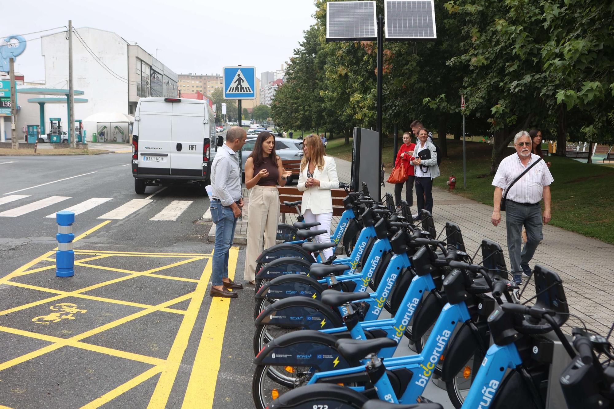 Nueva estación de Bicicoruña en Vioño