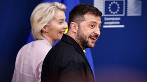 Von der Leyen, Merz, Macron i Starmer escuden Zelenski en la cita amb Trump