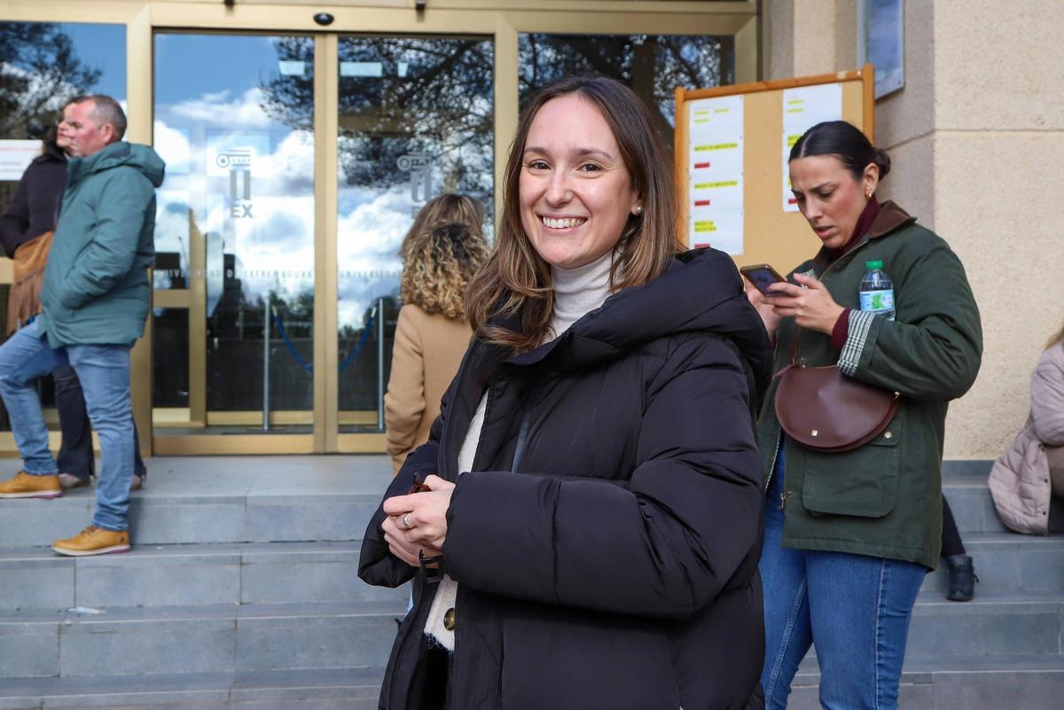 Cristina Carrallo, se presenta por segunda vez al MIR para cambiar de especialidad.