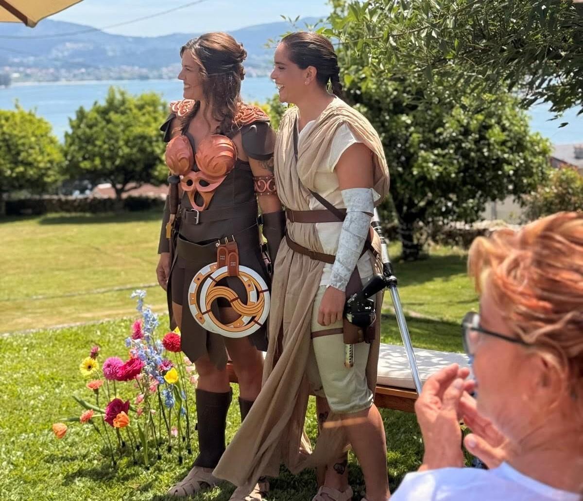 Un enlace nupcial de fantasía solo apto para frikis