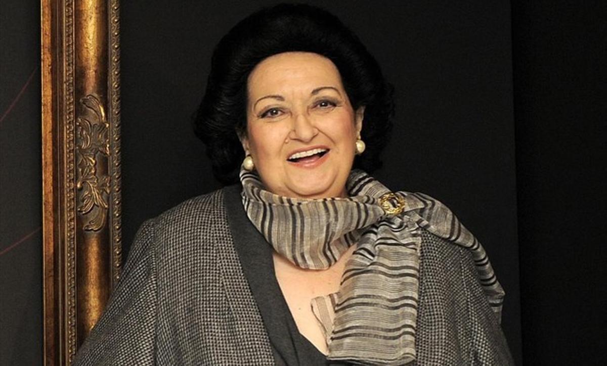 Montserrat Caballé al Liceu, l’abril del 2013.