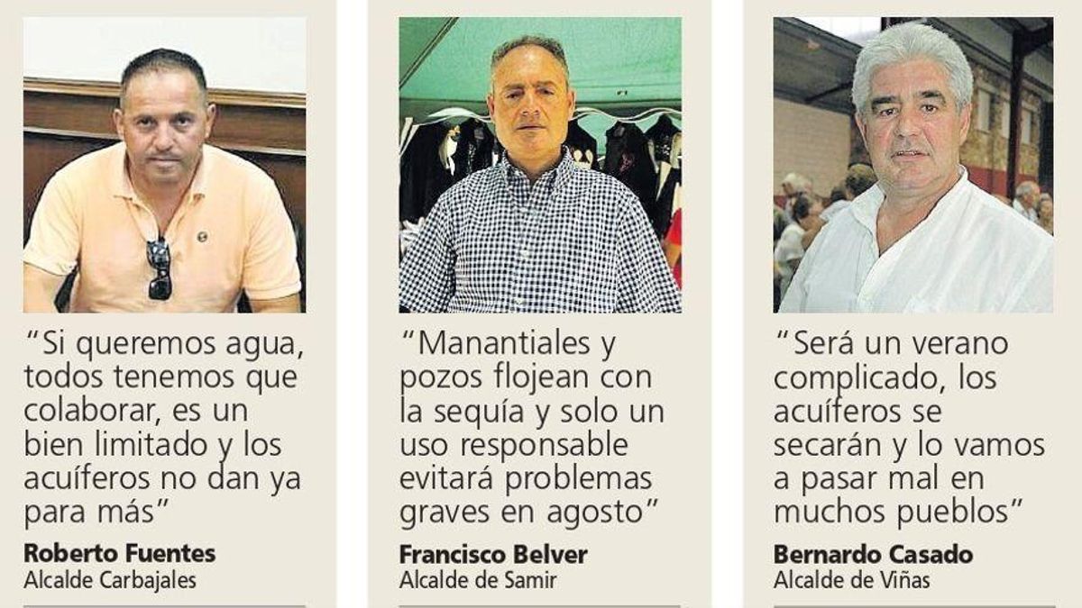 La opinión de los alcaldes.