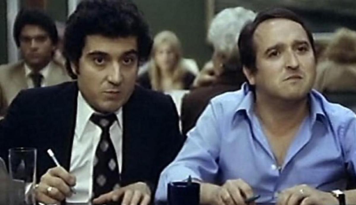 Fernando Esteso y Andrés Pajares en 'Los bingueros'.