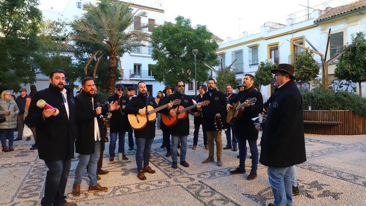 Los Campanilleros de Santaella cantan a la Navidad en Córdoba