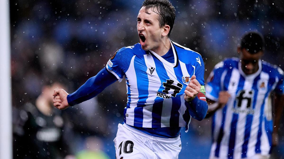 Mikel Oyarzabal, jugador de la Real Sociedad.