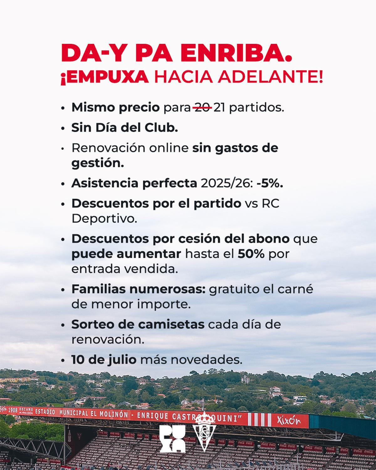Claves de la campaña.