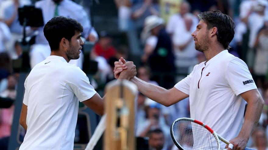 Cameron Norrie, rival de Alcaraz en primera ronda