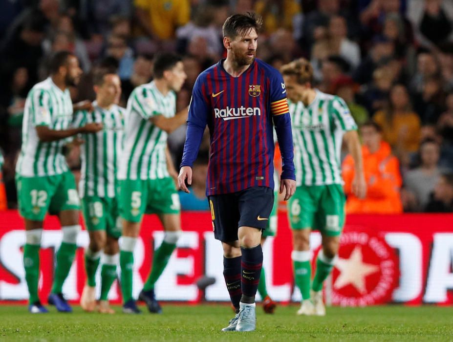 Les imatges del Barça - Betis