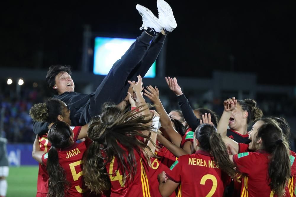 La mallorquina Cata Coll, campeona del mundo con la selección sub 17 de fútbol