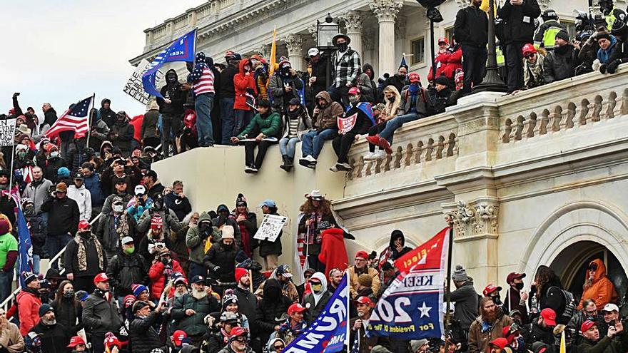 Asalto al capitolio de EEUU el pasado mes de enero.   | // A. G. / S. K.