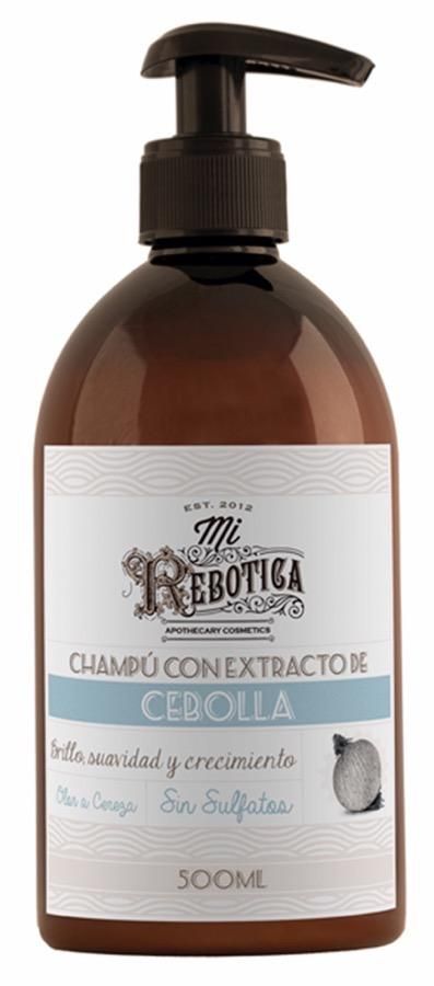 Champú con extracto de cebolla, de Mi Rebotica
