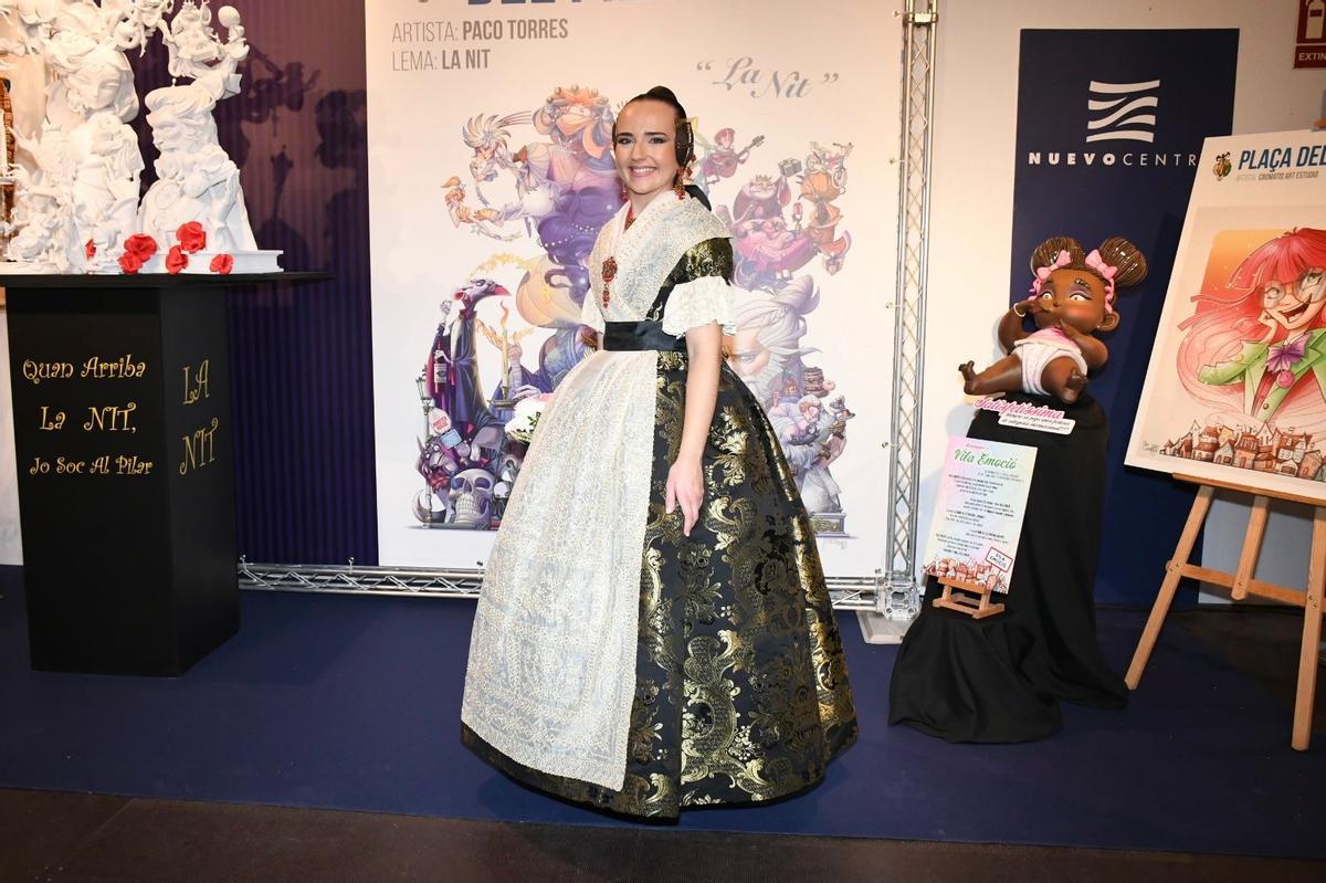 Así es la tela Falla Plaza del Pilar de 2026 Así es la tela Falla Plaza del Pilar de 2026