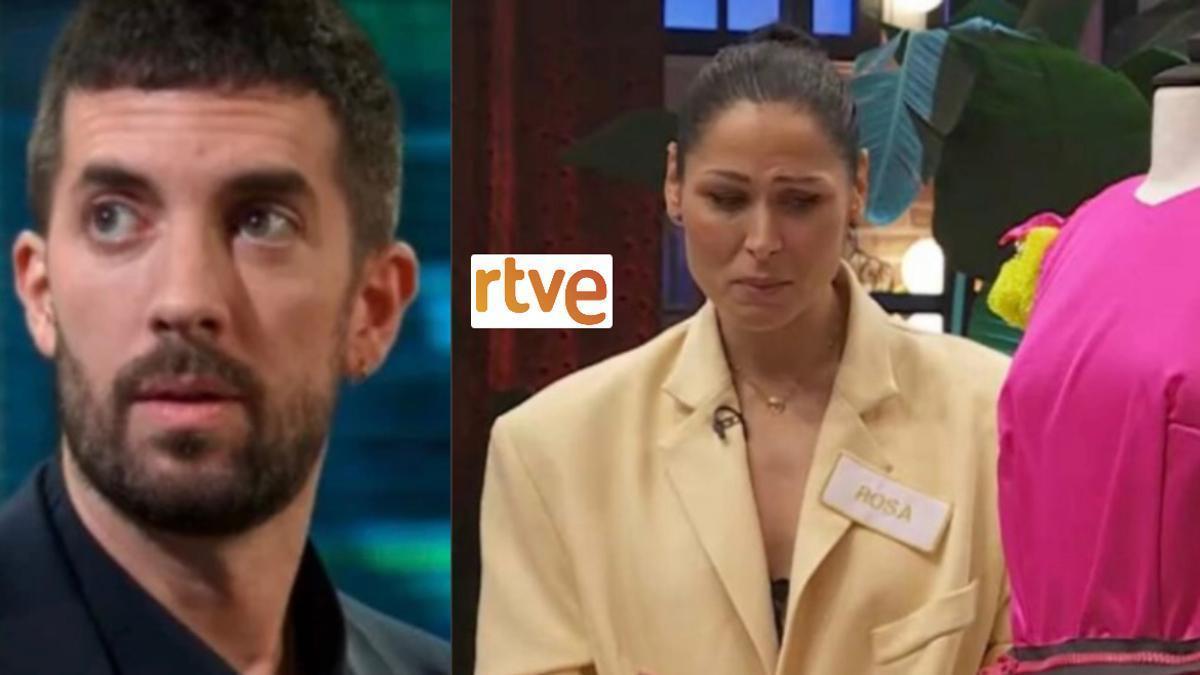 David Broncano y Rosa López en 'Maestros de la costura celebrity'.