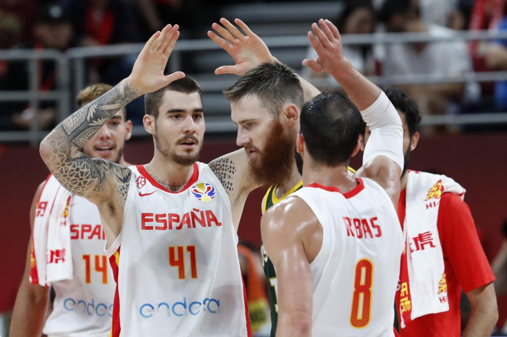 Mundial de baloncesto: España-Australia