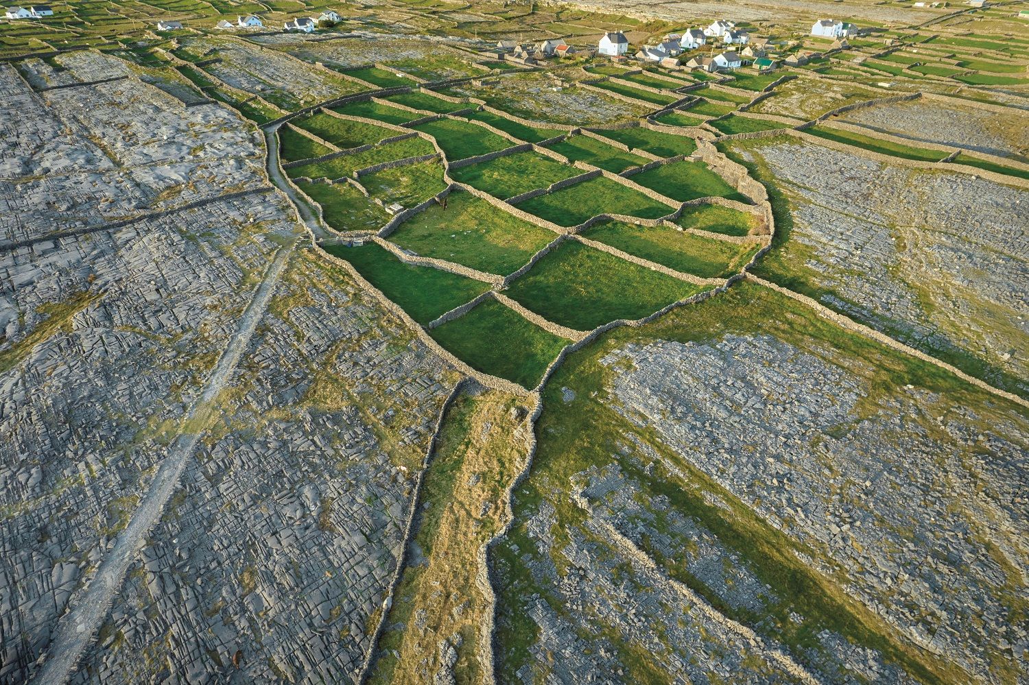 Paisaje en la isla de Inishmore.