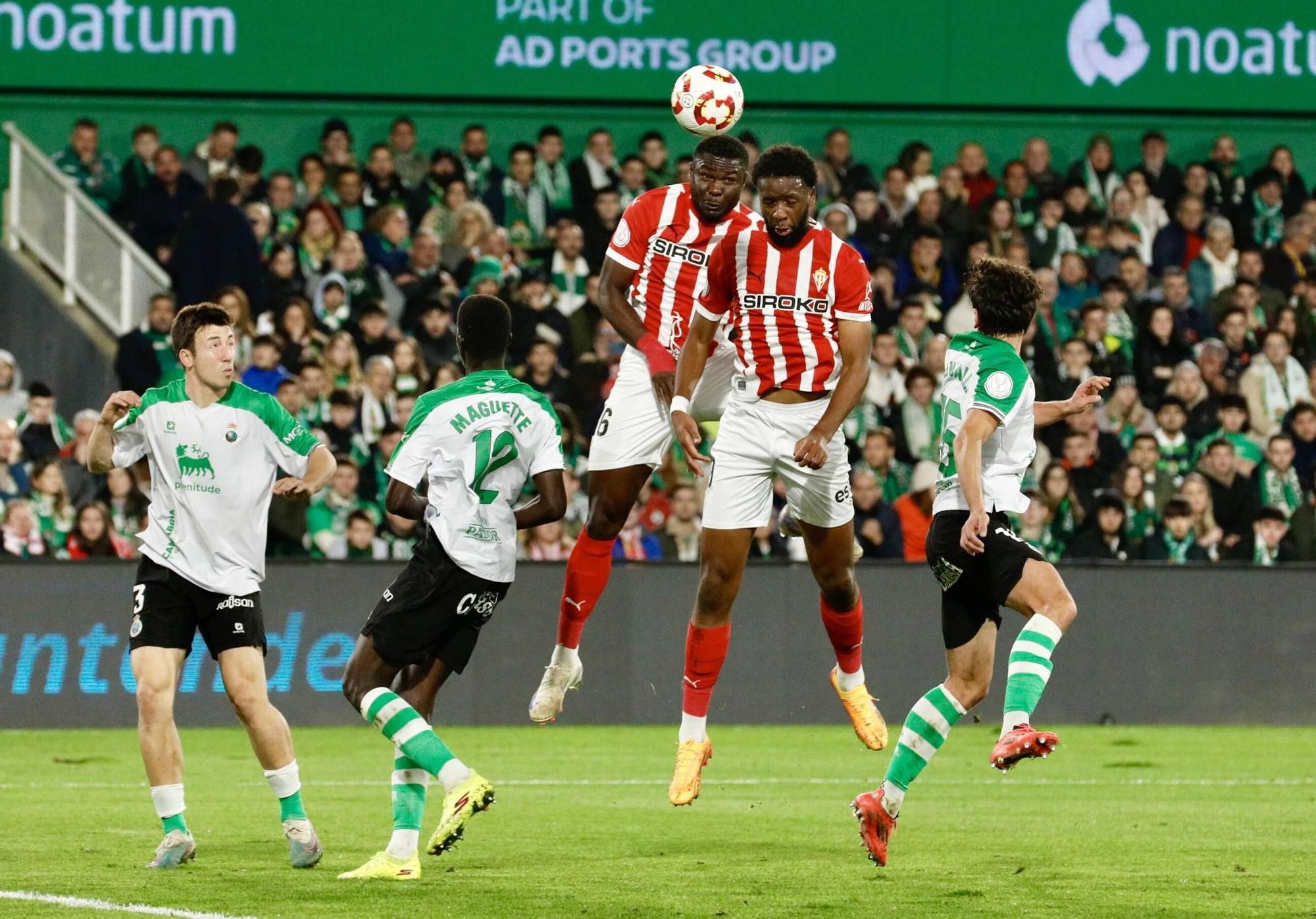 Así fue (en imágenes) el partido de Copa Racing-Sporting, y el viaje de la Mareona