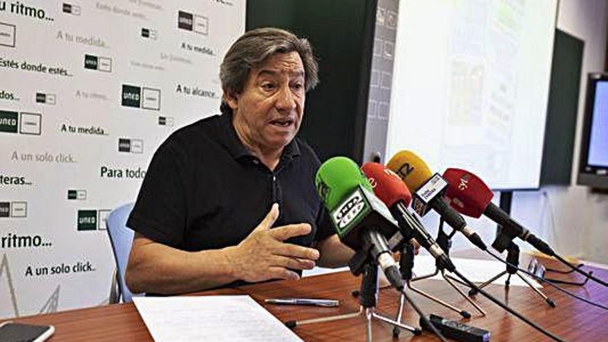 Juan Andrés Blanco, durante la presentación del curso.