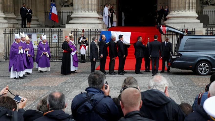 Honores militares para Jacques Chirac