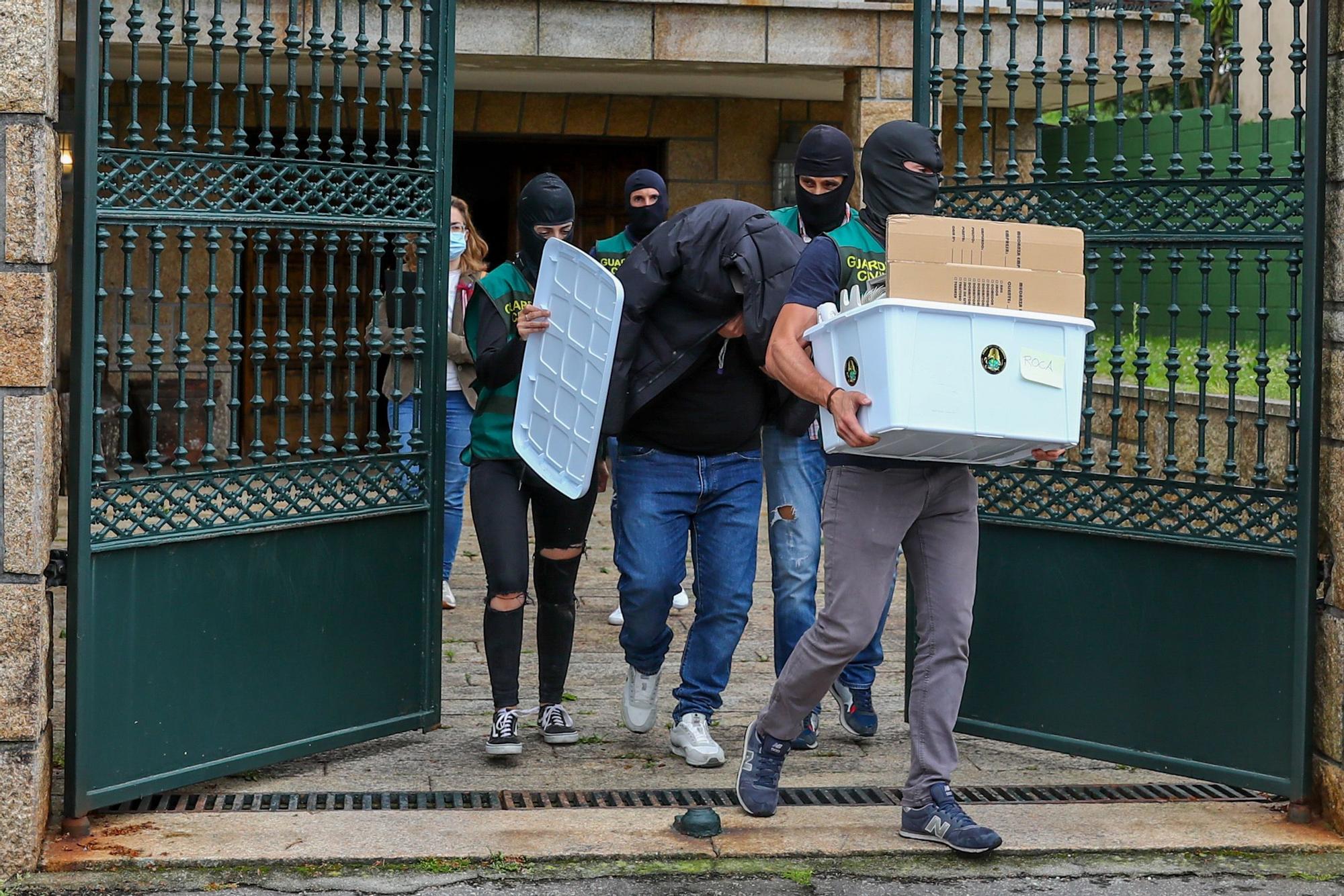 Vilagarcía, Ponteareas y Tui, escenarios de un nuevo golpe a la droga