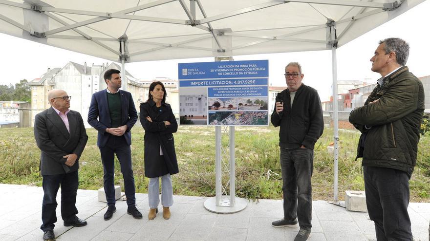 Las 28 nuevas viviendas públicas de  A Estrada estarán listas en el año 2028