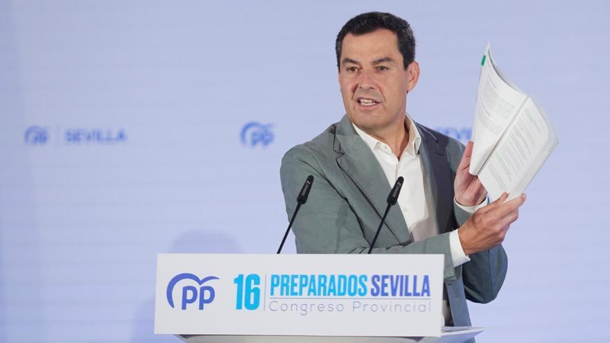 Juanma Moreno replica al Gobierno por los impuestos: &quot;Cumplo mi programa electoral&quot;