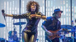 Arcade Fire, en el Parc del Fòrum.