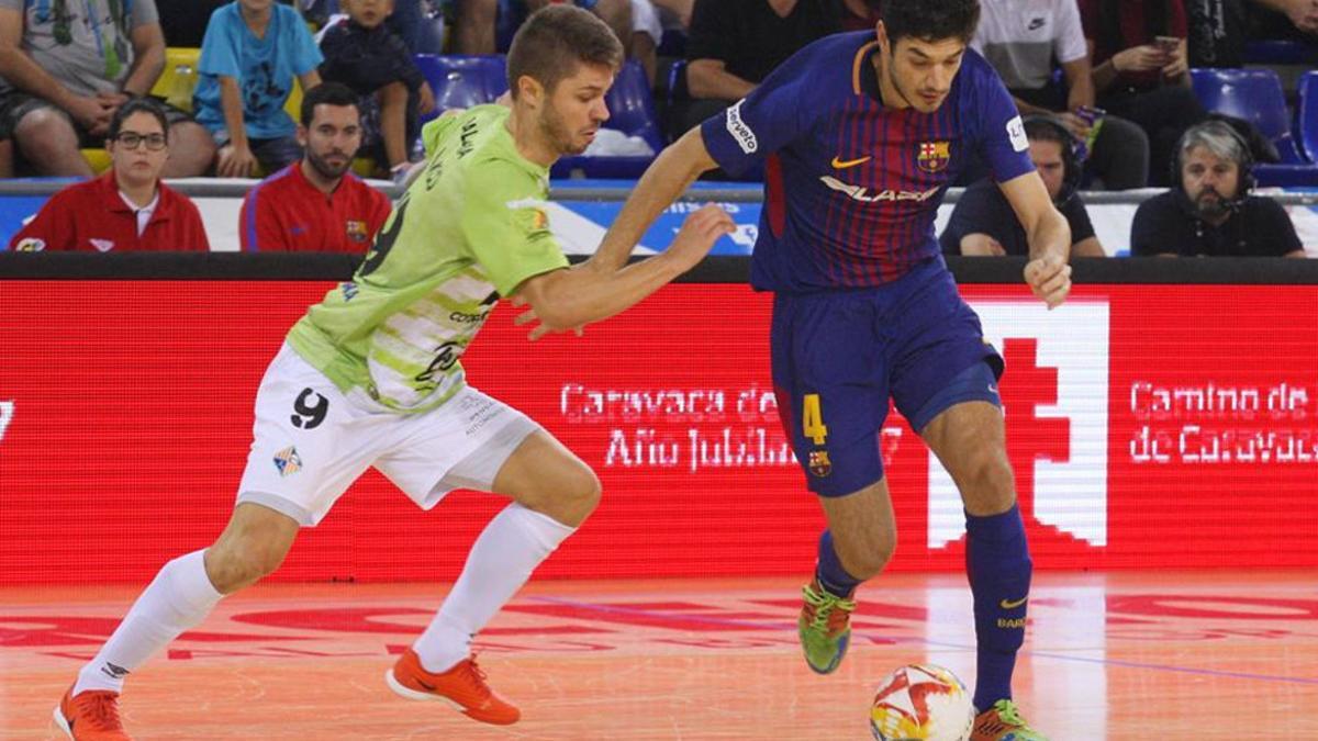 El Barça Lassa se impuso al Palma Futsal en la segunda jornada de la LNFS