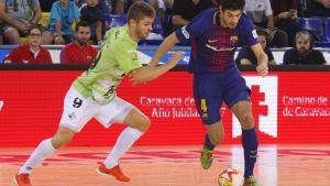 El Barça Lassa se impuso al Palma Futsal en la segunda jornada de la LNFS