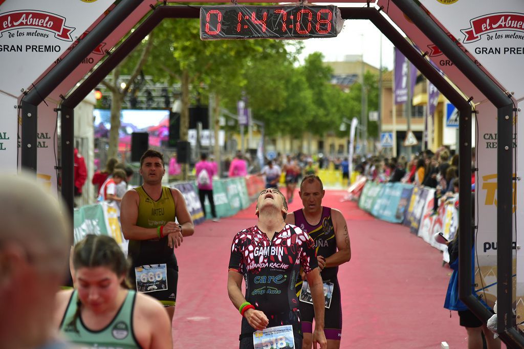 Llegada del triatlón de Fuente Álamo (I)