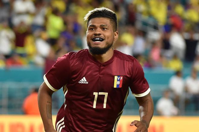 En Venezuela, Josef Martínez sigue siendo el que más cobra, con un sueldo de 3.217.800€ anuales