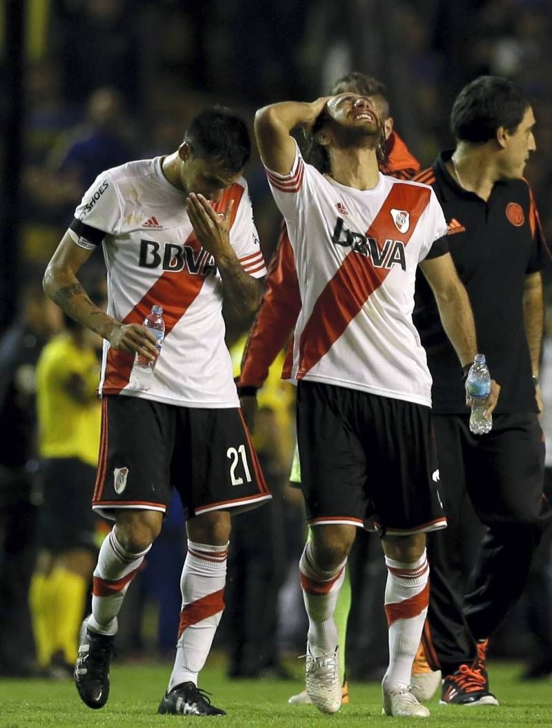 Fotogalería del incidente en el Boca Juniors-River Plate