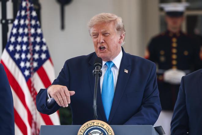 Trump dice que Estados Unidos acabará como Ceuta si los demócratas ganan las elecciones