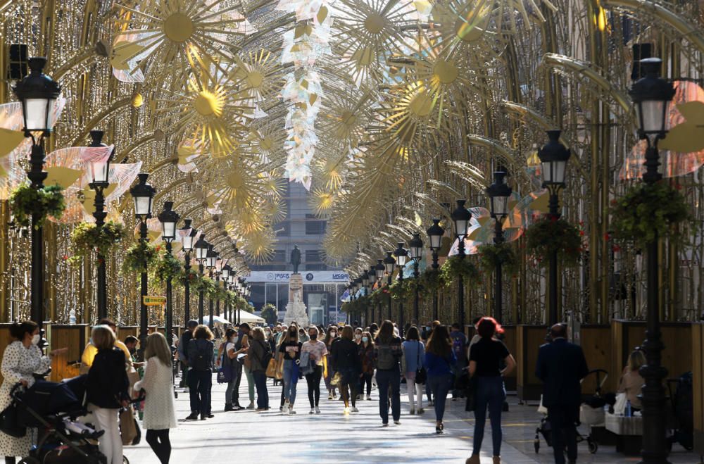 Las luces navideñas de la calle Larios