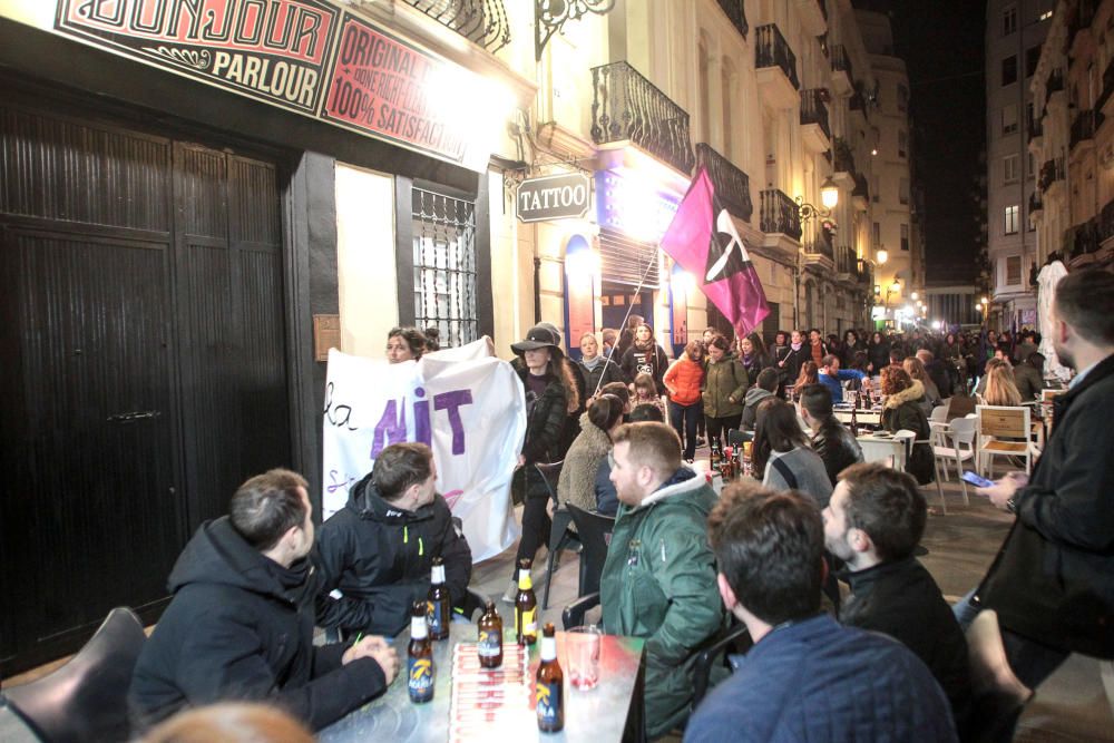 Marcha feminista en València