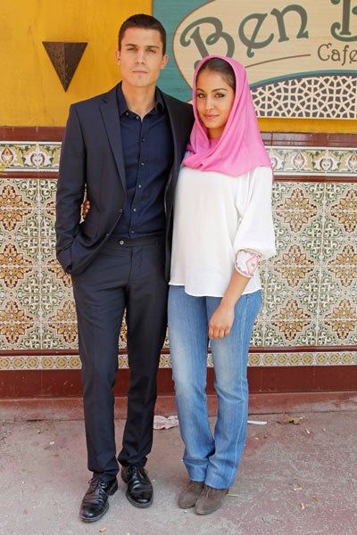 Álex González e Hiba Abouk