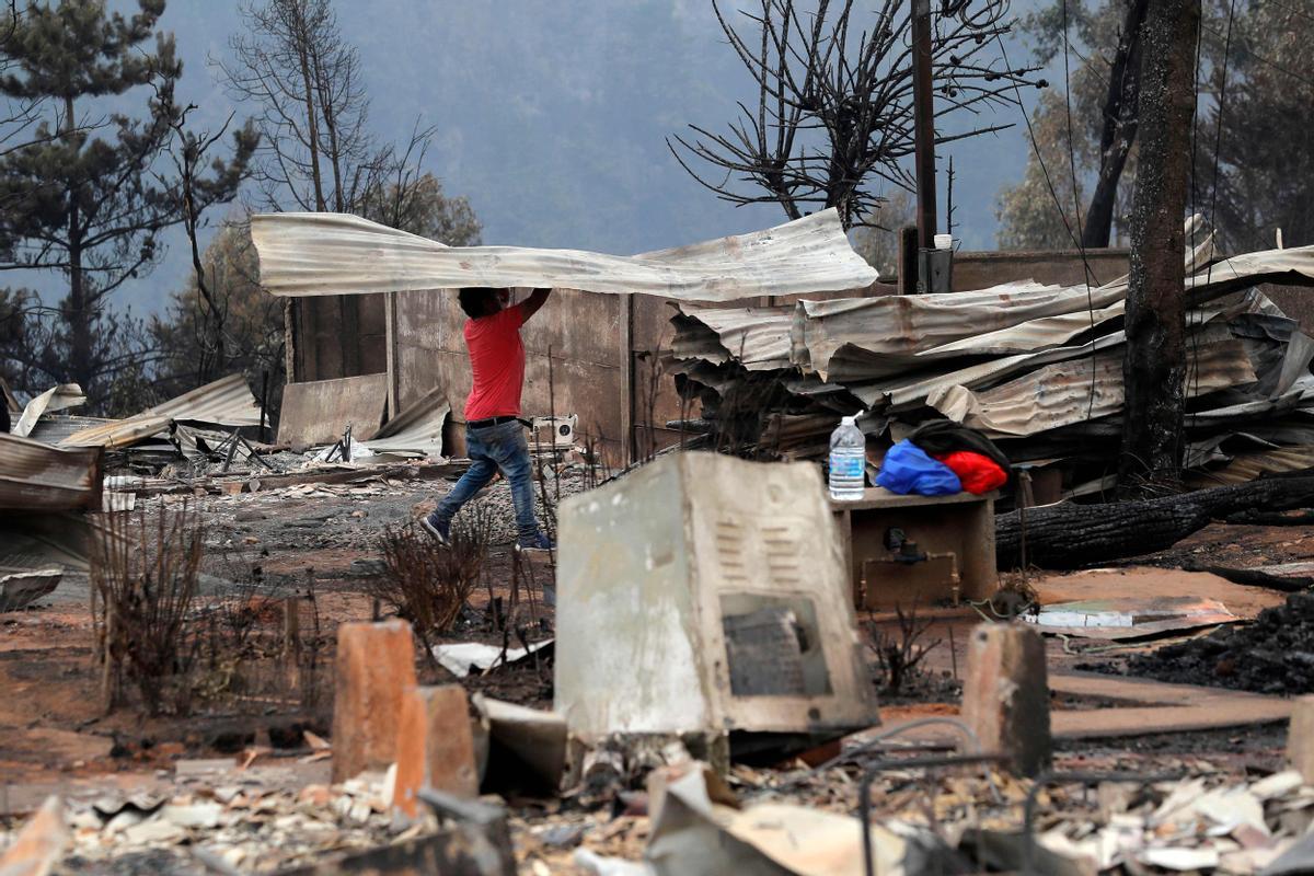 Los incendios que arrasan Chile dejan ya más de 20 muertos