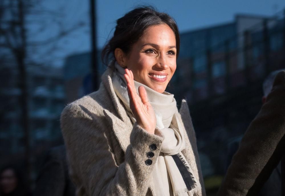 Meghan Markle, fiel a los abrigos.