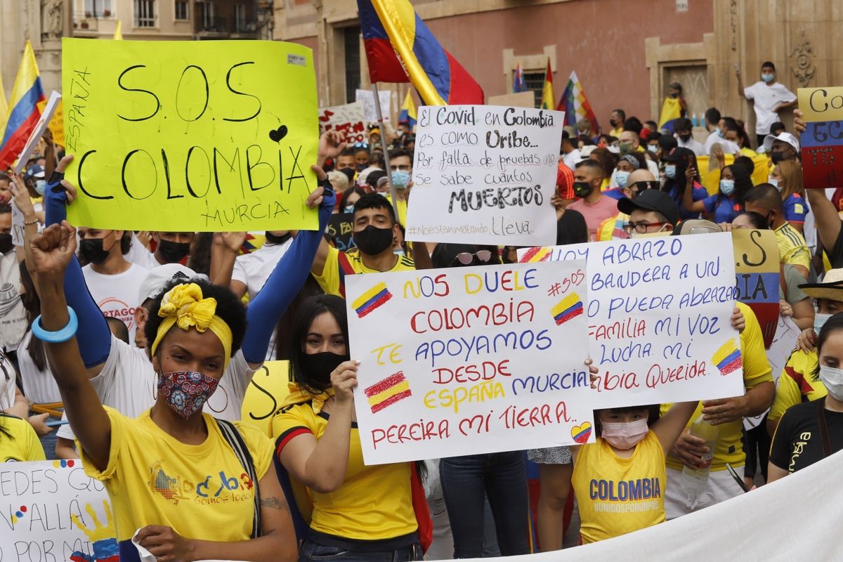 Colombia lanza un SOS desde Murcia