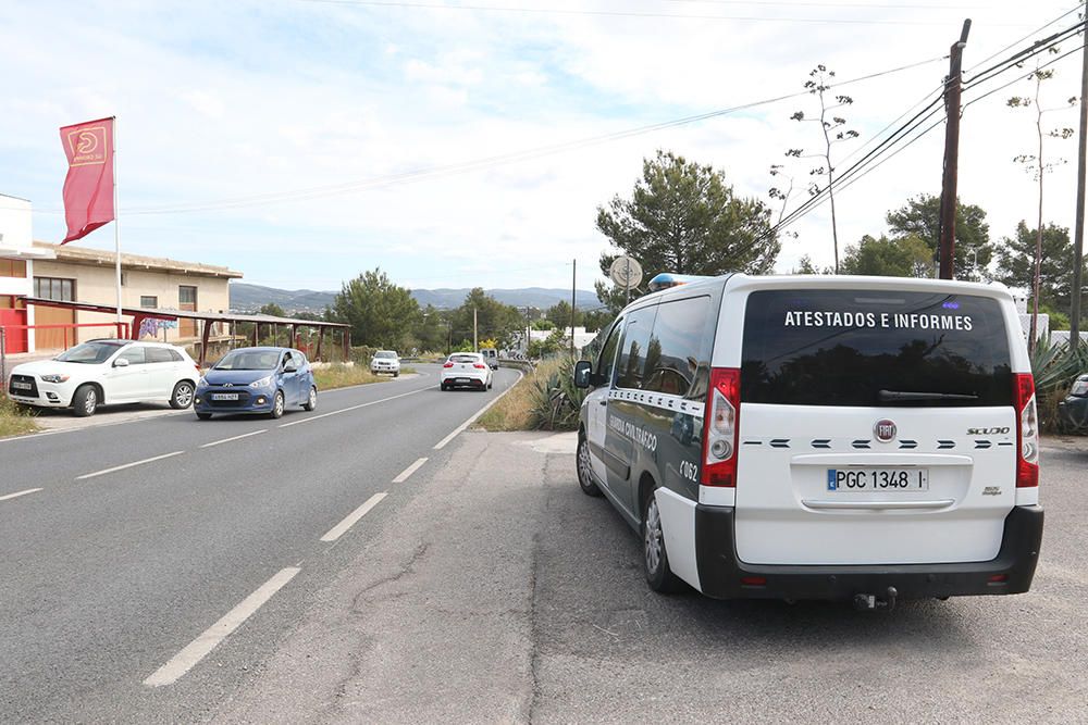 Un conductor borracho atropella mortalmente a un ciclista en Ibiza