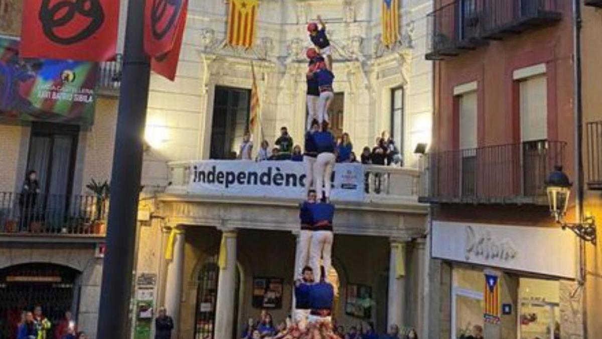 Els Castellers de Berga signen la millor actuació de la temporada | CASTELLERS DE BERGA