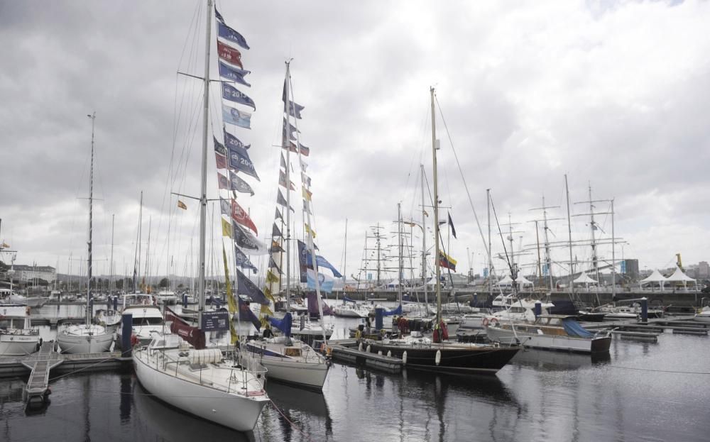 Los primeros veleros de la Tall Ships Races llegan a puerto