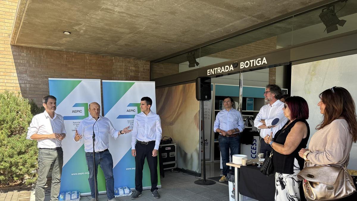 Una trentena d'empreses participen en una trobada de l’Associació del Polígon Les Comes d’Igualada