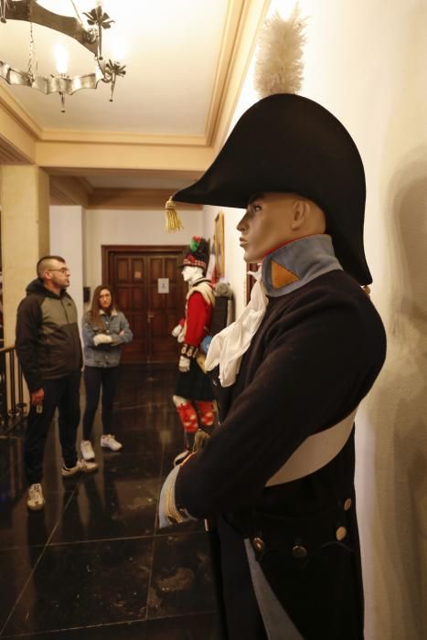 Exposición de uniformes militares